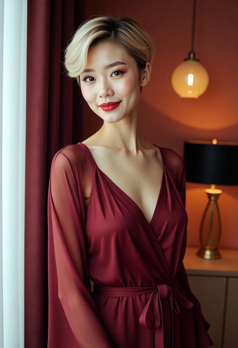 云停在校服上